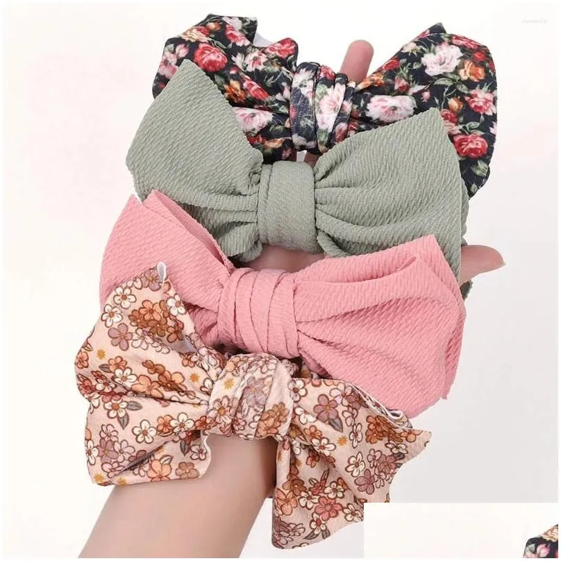 hair accessories baby girl bows born girls floral headbands kids kawaii hairband