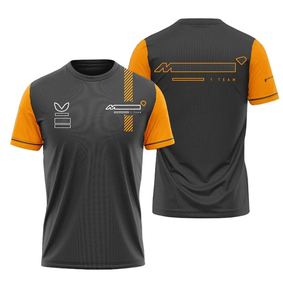 new f1 racing suit men`s short sleeve series t-shirt plus size team uniform customization