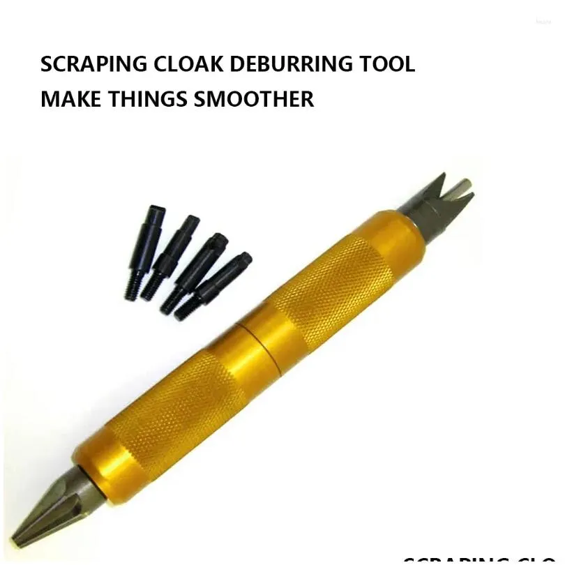 scraping cloak deburring tool multifunctional tactical cleaning portable aluminum alloy steel for reloading/removing crimps