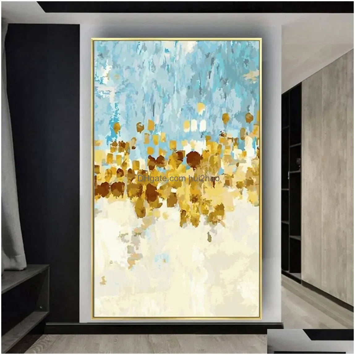 handpainted large textured oil painting modern abstract coins 100% handmade minimalist art wall art picture living room decor 240129