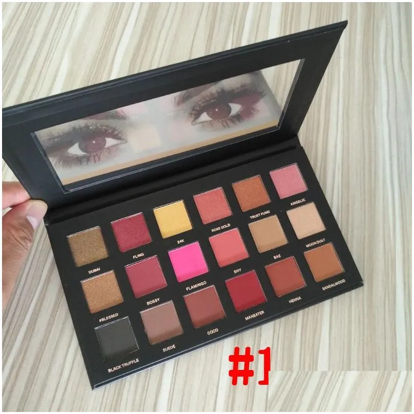 dropshipping eyeshadow palette beauty 18 colors eyeshadows palette epacket free shipping