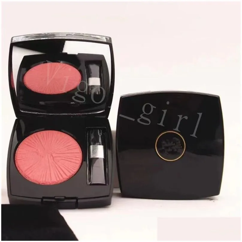 2022 new blush girl face beauty cosmetics long lasting natural harmonie de blush harmony 0.38oz net weight 11g with brush and 6 color