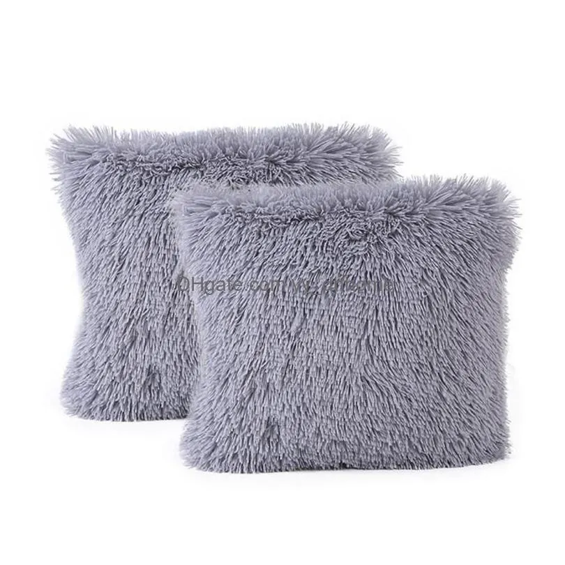 cushion/decorative pillow soft case sofa waist throw cushion cover decorative pillows for home decor kissen cojines decoration