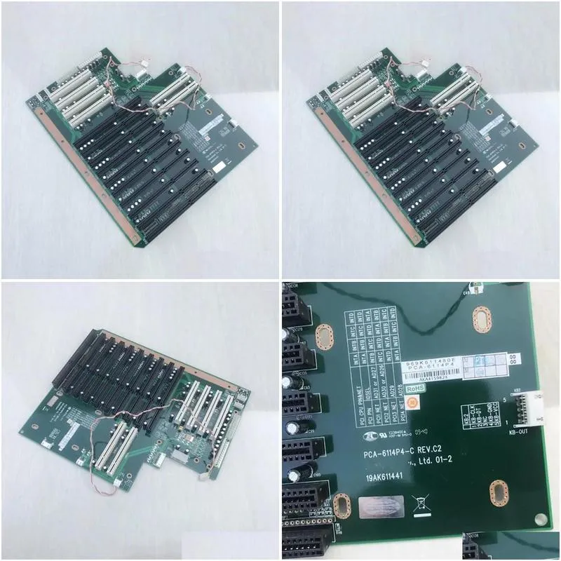 motherboards industrial computer base plate for advantech pca-6114p4-c rev: c2