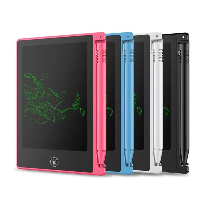 new lcd writing tablet 4.5 inch digital drawing electronic handwriting pad message graphics writing board children gifts