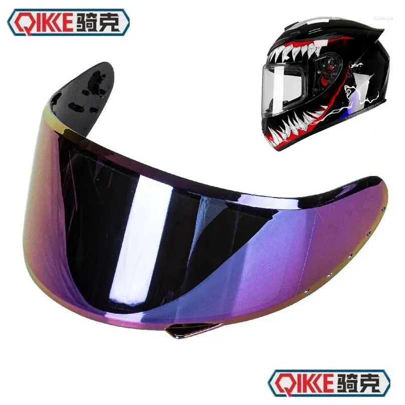 motorcycle helmets original qike helmet shield qke replacement glass 111 full face