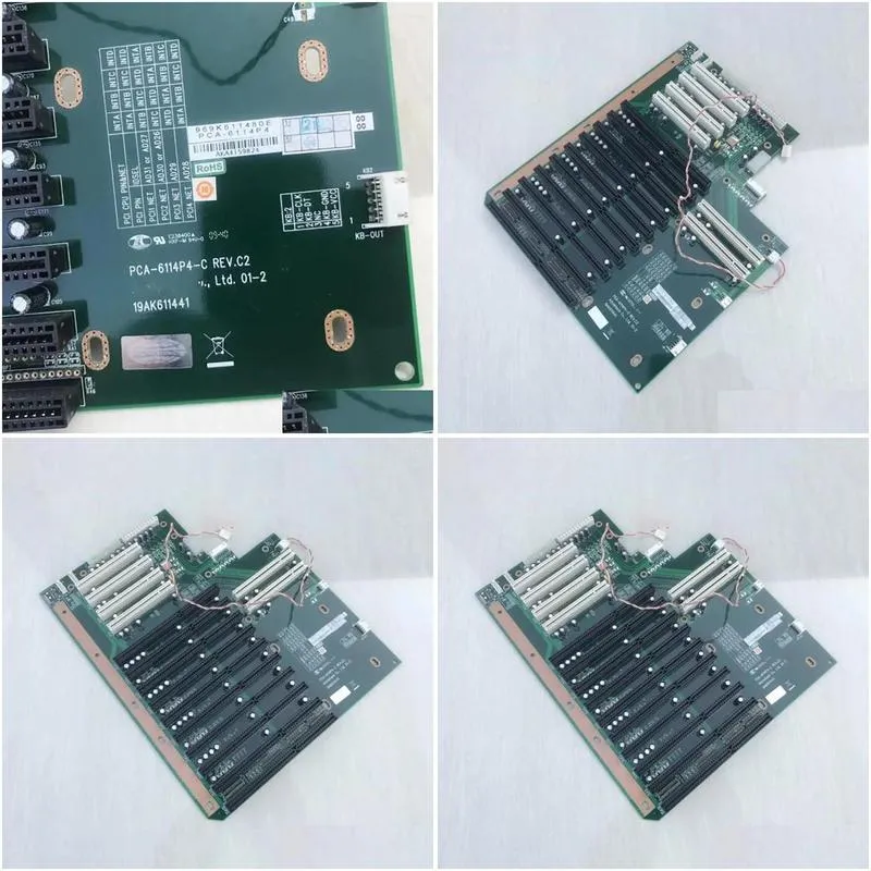 motherboards industrial computer base plate for advantech pca-6114p4-c rev: c2