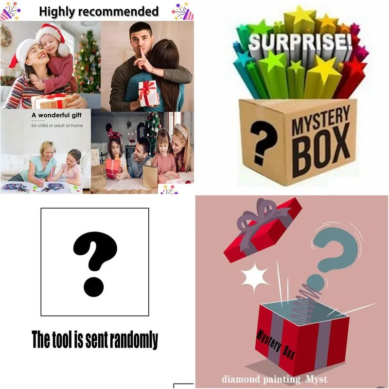 most 2022 mystery box premium product lucky box 100% surprise boutique random item birthday festival gift