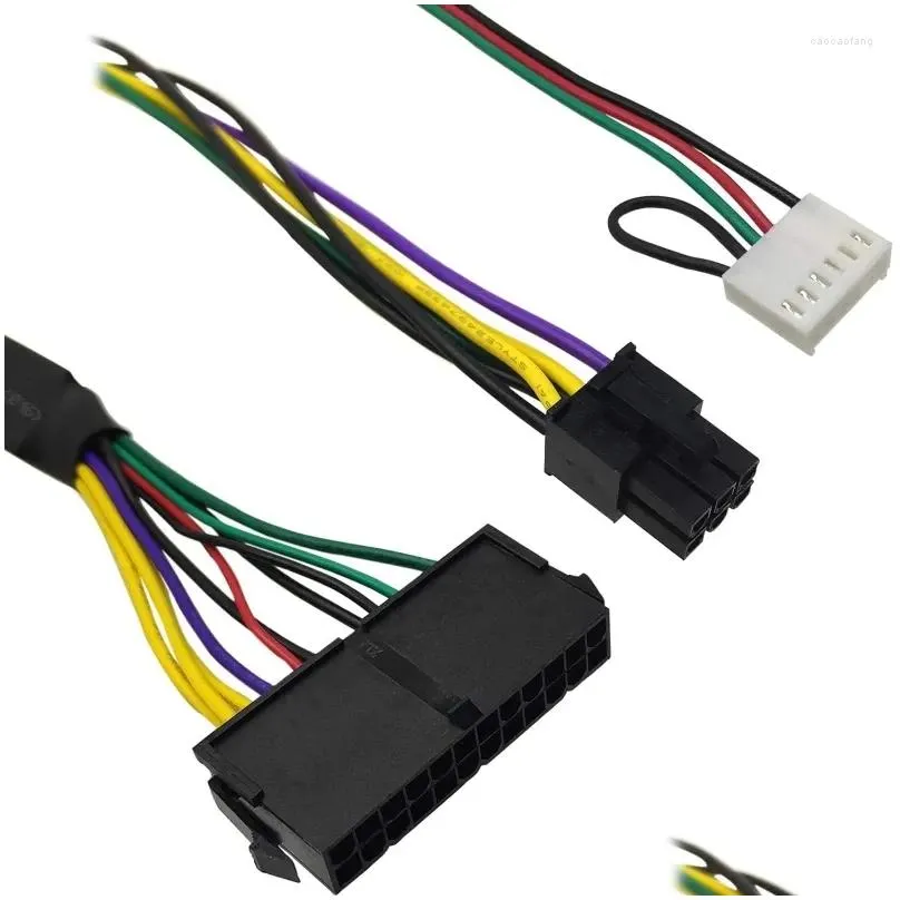 computer cables suitable for z230 24p to 6p atx psu power supply z220 sff motherboard 18awg durable f19e