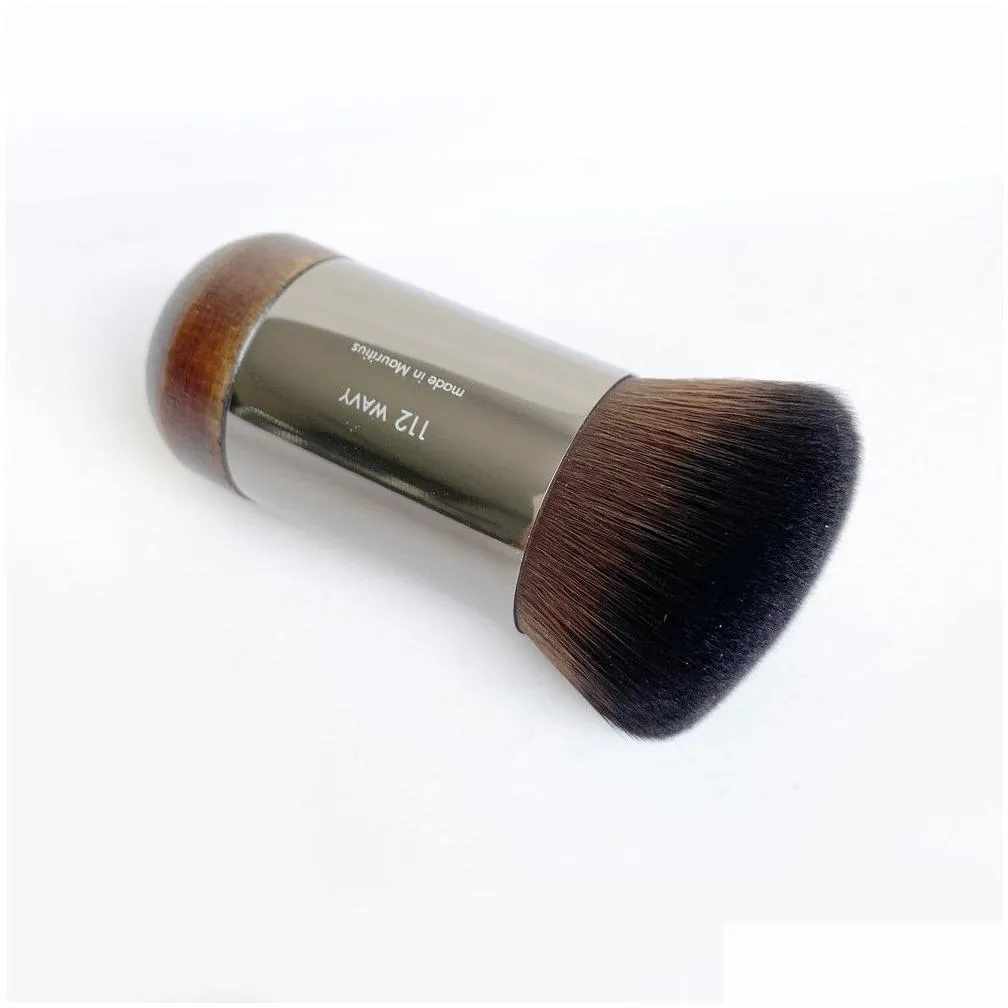buffing foundation brush no.112 - the ideal reboot foundation angled contour makeup brush sogal