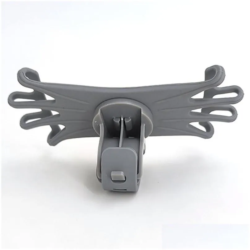 stroller parts accessories universal bicycle mobile phone holder silicone motorcycle bike handlebar stand mount bracket