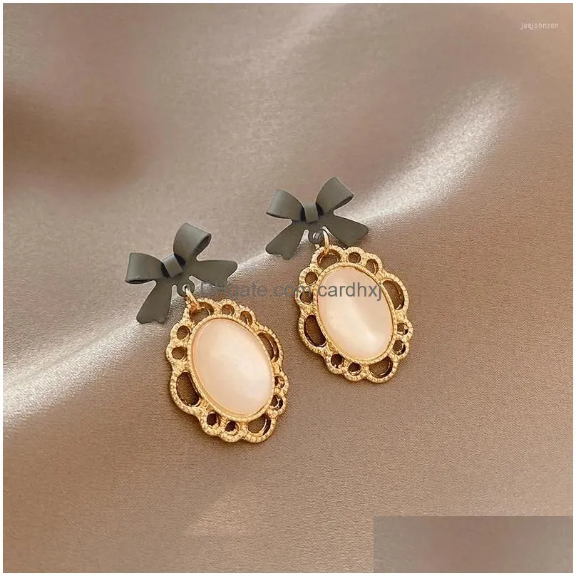 hoop earrings fashion ins retro metal feminine temperament simple dumb gold geometric versatile