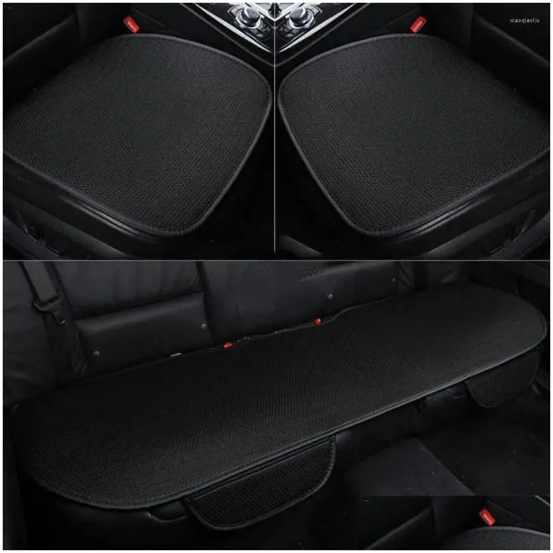 car seat covers breathable ice silk cushions four seasons general interior anti-skid office chair mat cover