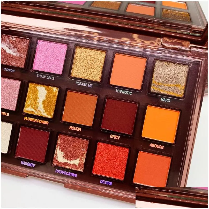 in stock naughty nude eyeshadow 18 colors eye shadow palette shimmer matte eyeshadow makeup beauty cosmetics