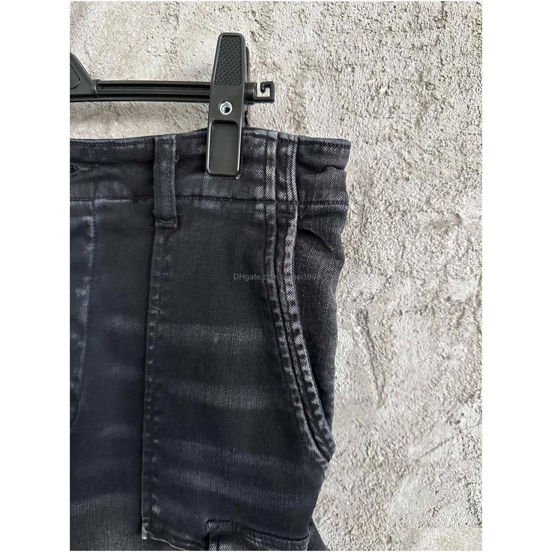  model mens pocket decoration jeans us size 28 - 36 high quality men s designer jeans