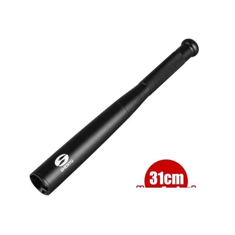  baseball bat led flashlight 450 lumens super bright torch for emergency and self defense led lights