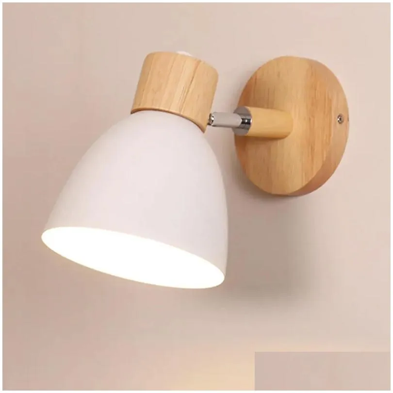 wall lamps modern simple light fixtures wood lamp for aisle bedroom kitchen