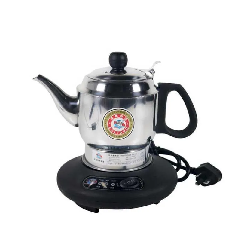 kitchen furniture stainless steel thermal insulation electric kettle teapot 0.8l 500w 220v automatic water heating boiler teapot