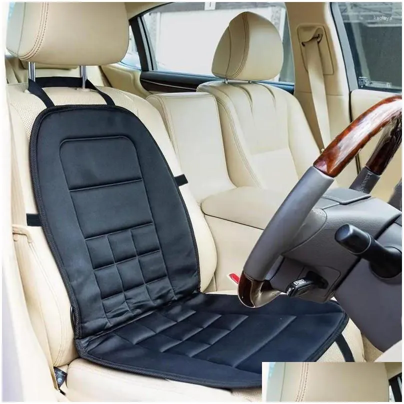 car seat covers 160g heated chair cushion universal styling winter pad cushions flat cloth velvet cover for cars van home