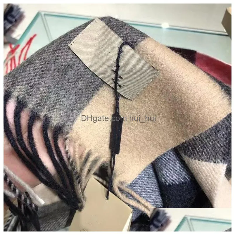 scarves luxury winter cashmere scarfs for ladies and men designer mens scarf fashion women wool big b letter print shawls