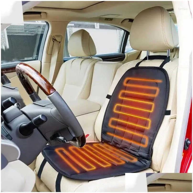 car seat covers 160g heated chair cushion universal styling winter pad cushions flat cloth velvet cover for cars van home