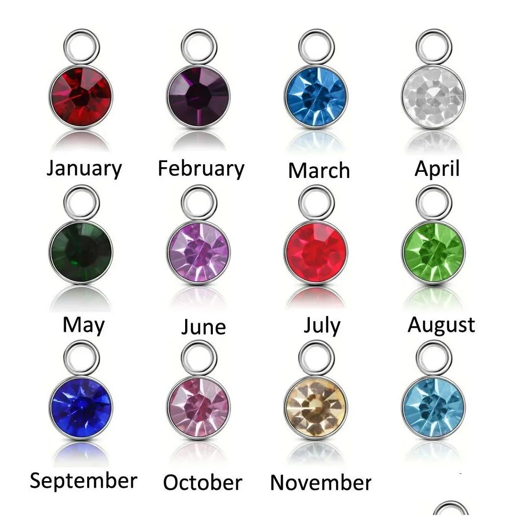 Key Rings 12 Colors Angel Wing Charm Cremation Ashes Jewelry Souvenir Keychain Heart Shape Memorial Urn With Birthstone Crystal Drop Otwu2