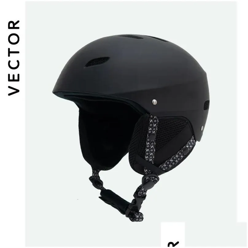 vector man women snowboard snowmobile ski helmet ce certification adult windproof skating skateboard snow sports cycling helmets