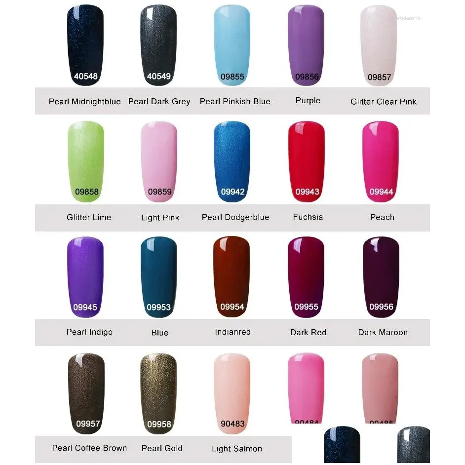 nail gel belen 7ml polish varnish uv led top color series base coat lamp art design lacquer