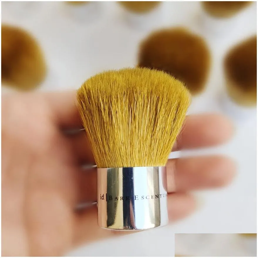 Makeup Brushes Id Escentuals Fl Erage Kabuki Brush - Goat Bristles Powder B Contour Cosmetic Beauty Tool Drop Delivery Health Tools Dh19A