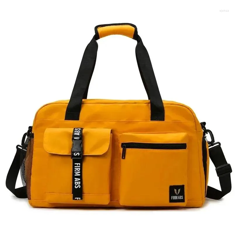 outdoor bags large capacity travel bag dry and wet separation with shoe bin can be set rod box portable sports fitness gym