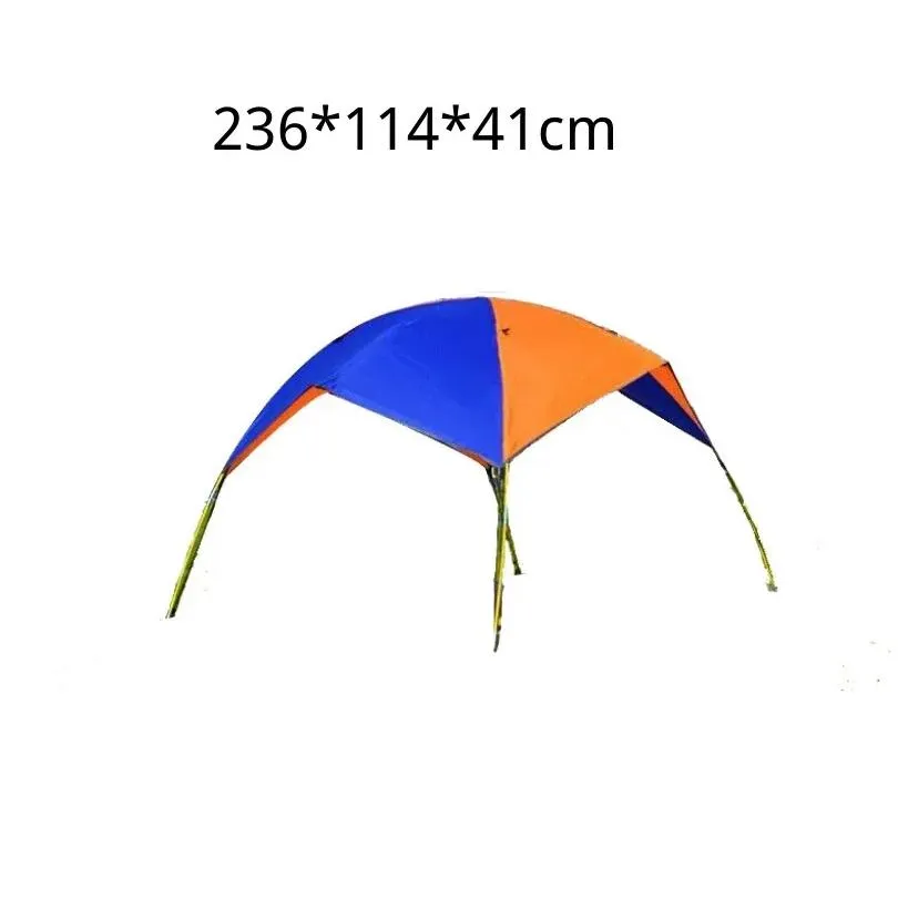 all terrain wheels 2-4 persons boat sunshade inflatable folding canopy awning tent for intex rubber dinghy