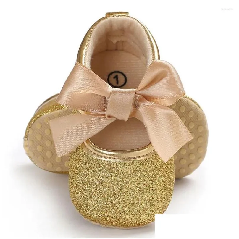 first walkers baby gold princess shoes comfortable soft infant kids girl sole crib toddler born sandals