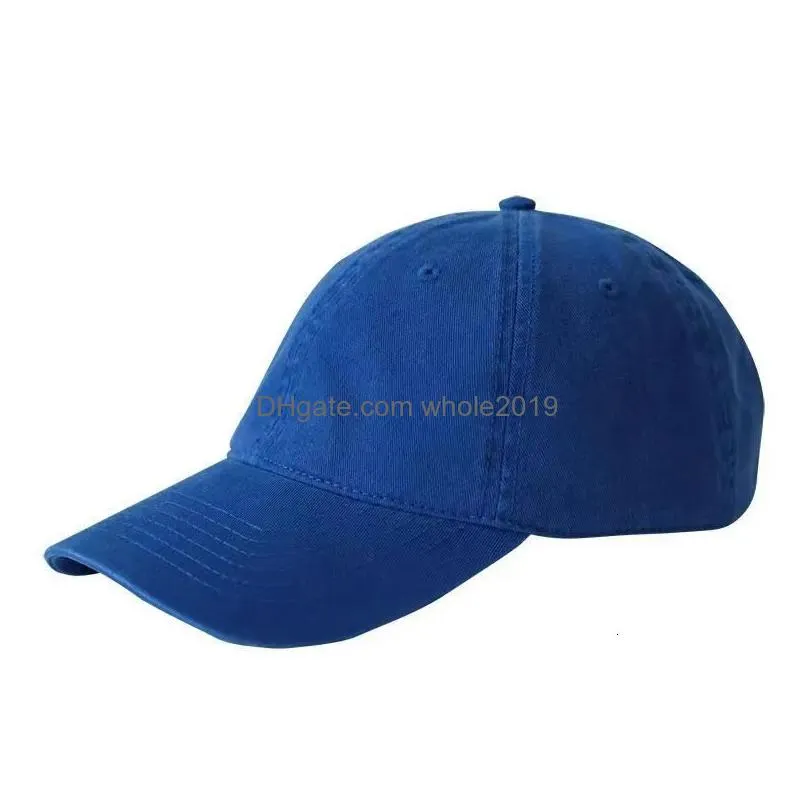 ball caps cmao08 four seasons baseball women men cotton black white cap adjustable outdoor sport hat 230211