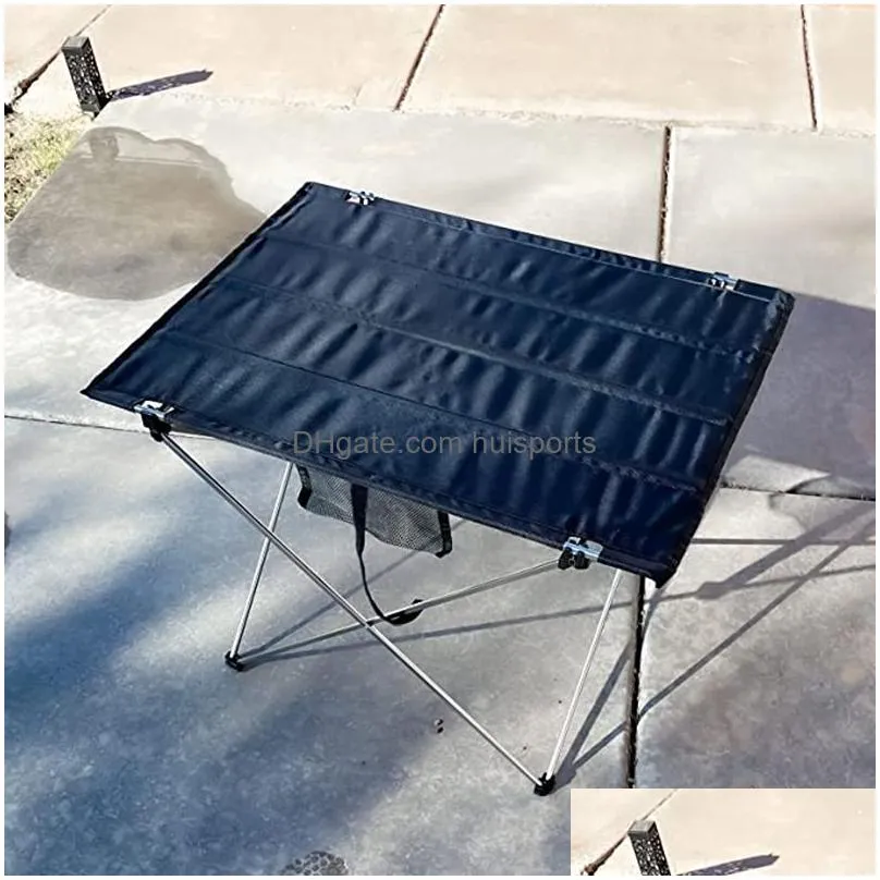 camp furniture ultralight portable folding camping table compact roll up tables with carrying bag for outdoor camping hiking picnic