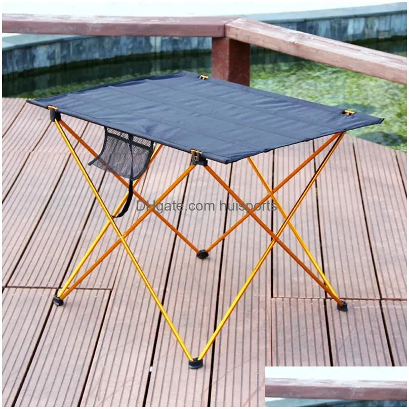 camp furniture ultralight portable folding camping table compact roll up tables with carrying bag for outdoor camping hiking picnic