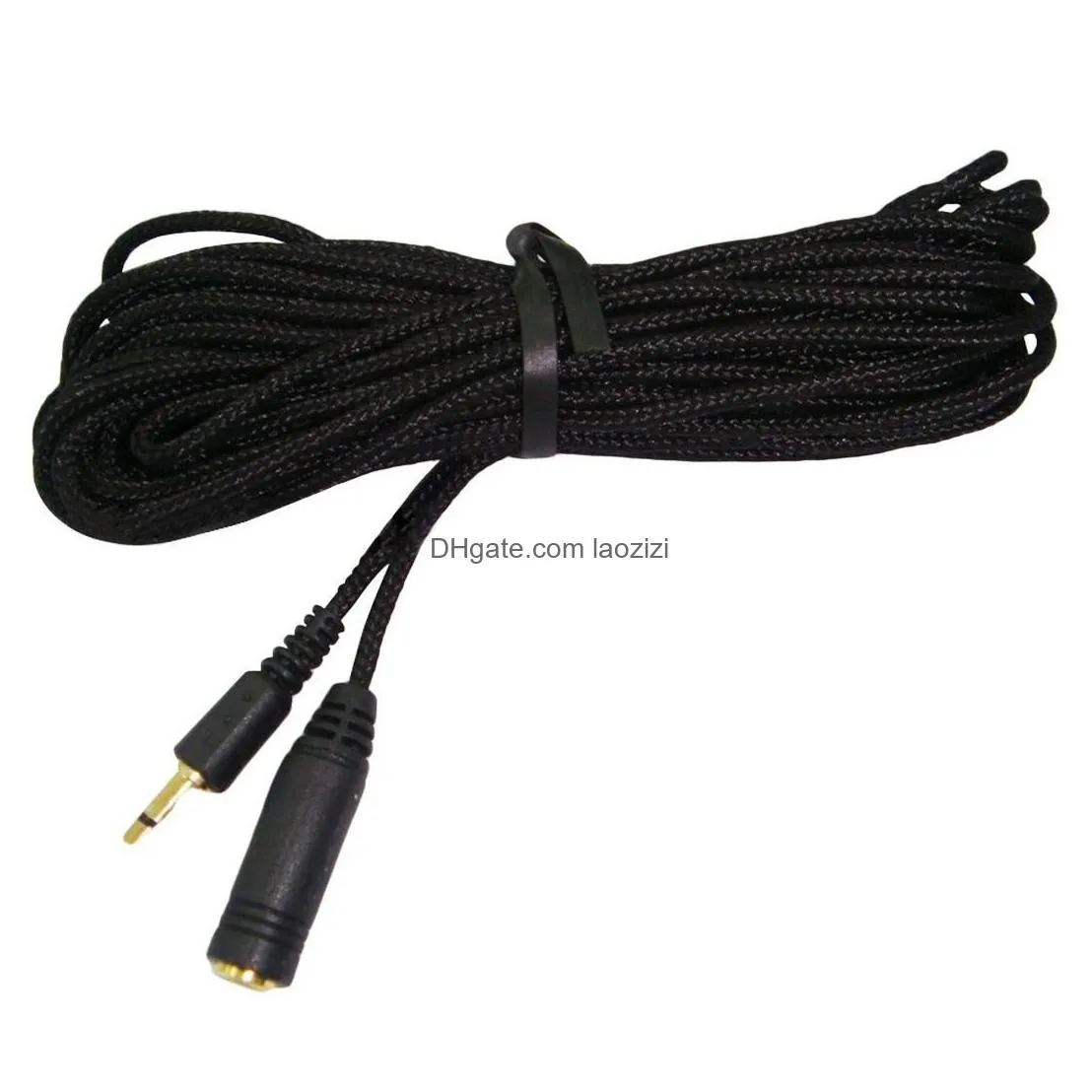 3.5mm stereo audio earphone extension cable 5m//1.5m ultra long for headphone computer cellphone mp3/4