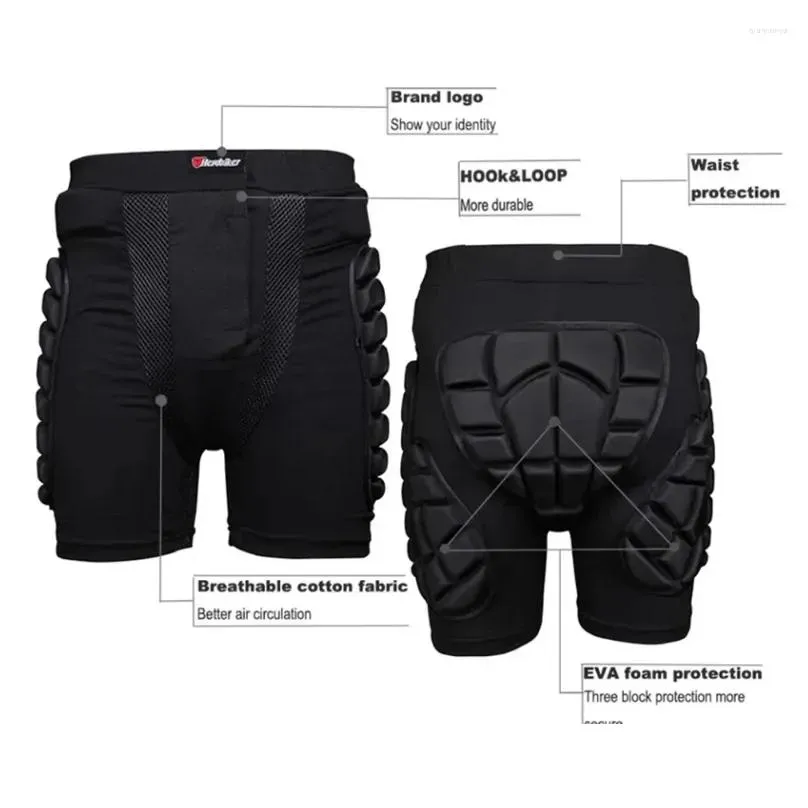 motorcycle armor roller skating ski hip protection pants skateboarding anti drop bottom pad outdoor cycling sports