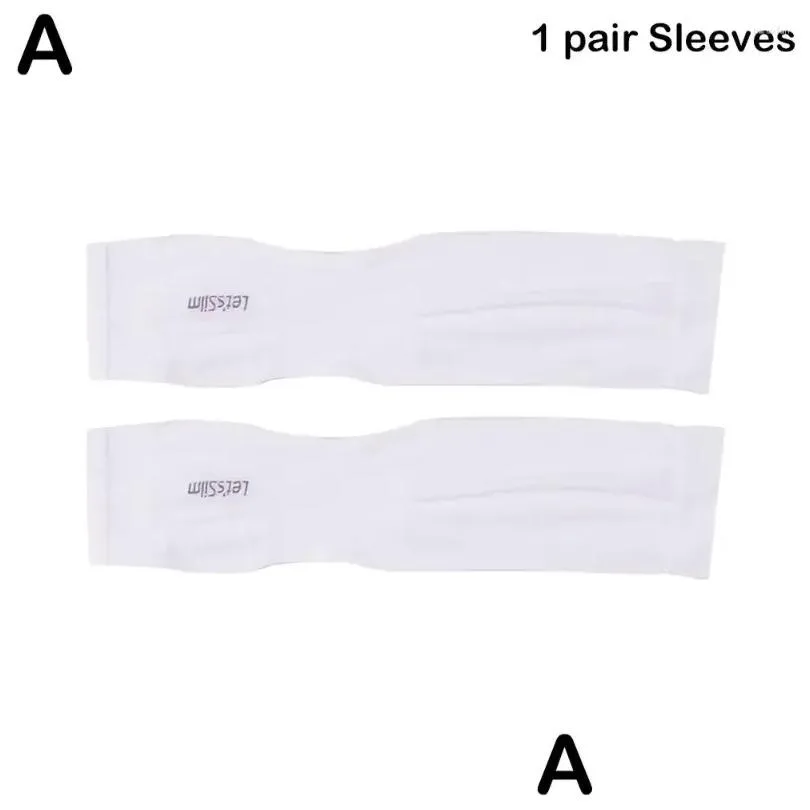 knee pads quick dry cooling arm sleeves unisex uv warmers for outdoor sports running cycling fishing 1 pair r9l2