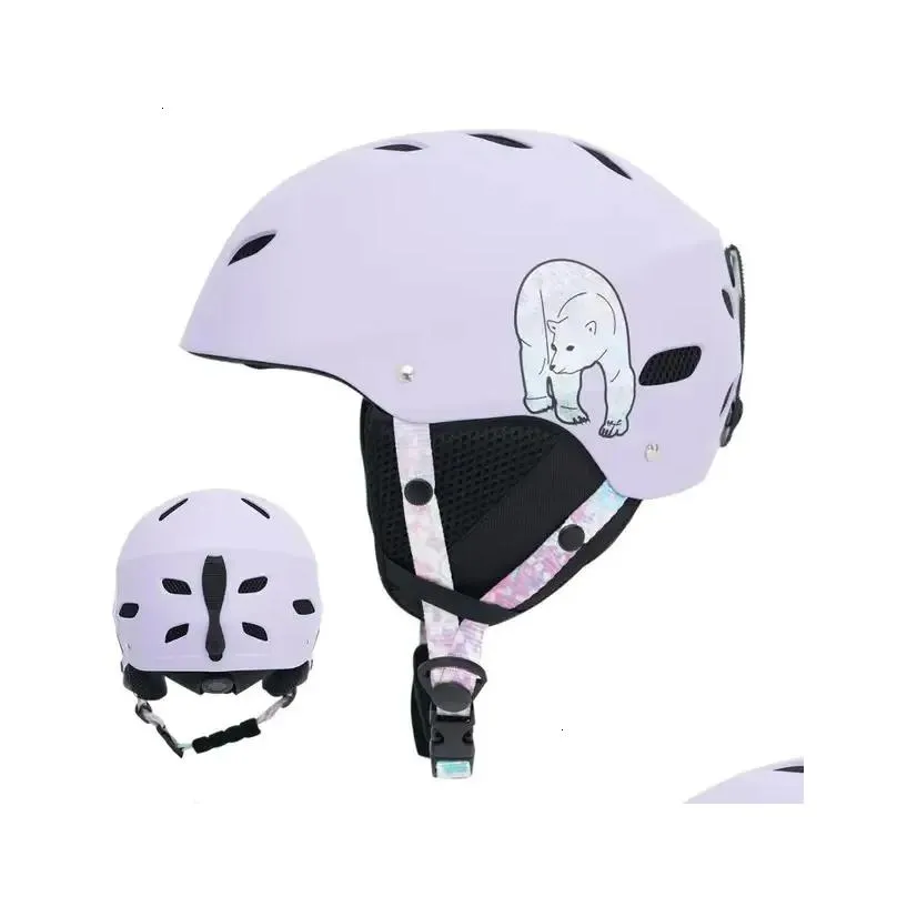 vector man women snowboard snowmobile ski helmet ce certification adult windproof skating skateboard snow sports cycling helmets