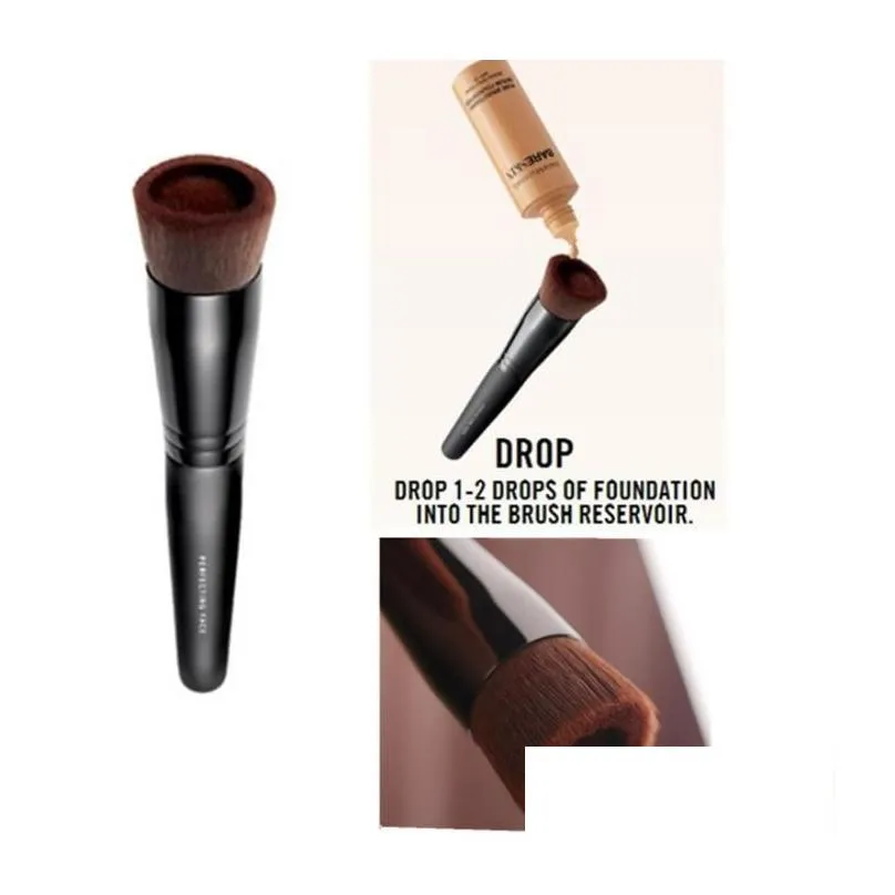 Other Health Beauty Items Minerals Perfecting Face Brush Mtipurpose Liquid Foundation Brushs Premium Makeup Yhm348 Wly935 Drop Deliv Dhe3U