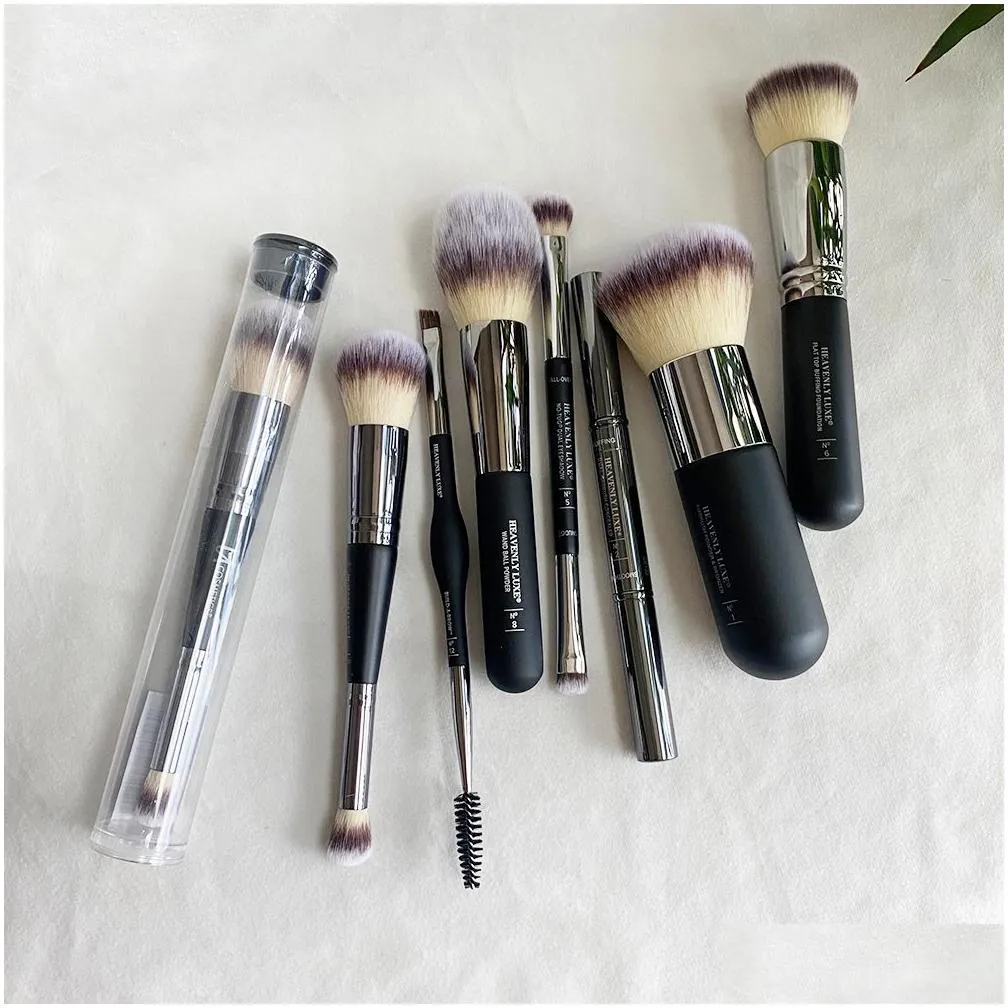 Makeup Brushes It Heavenly Luxe Set Soft Synthetic Face Eye Foundation Powder B Concealer Shadow Brow Beauty Cosmetics Drop Delivery Dhanu