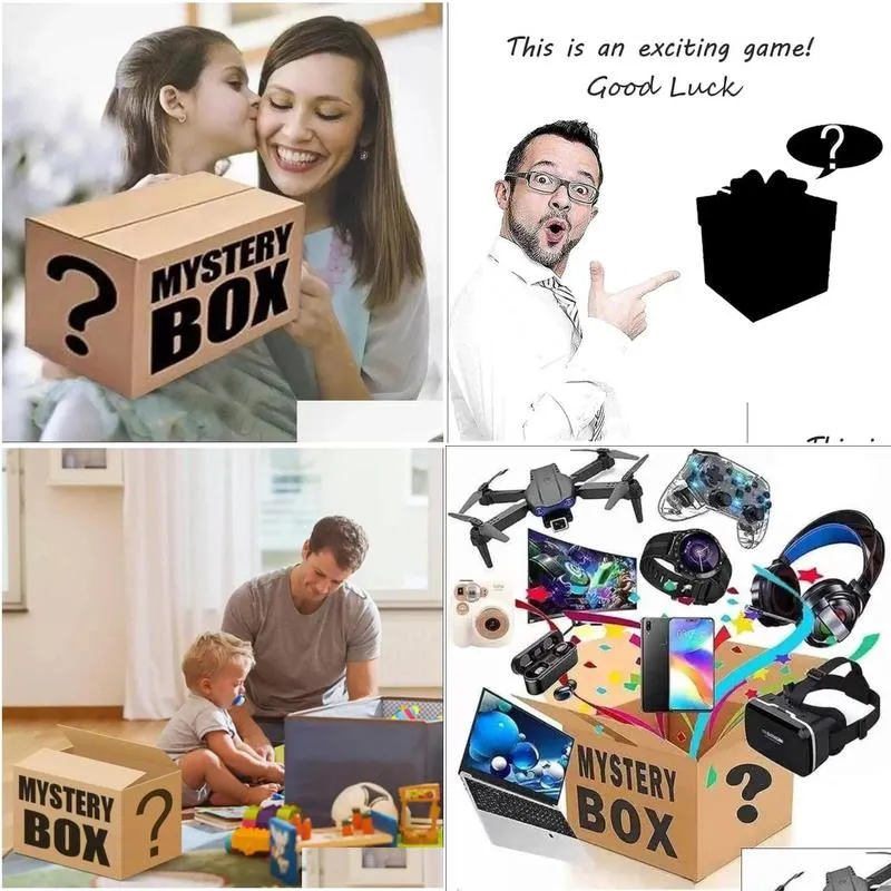 mystery box electronics random supplies surprise smart bluetooth earphone toys gifts lucky mystery boxes speakers edtpt sell items by