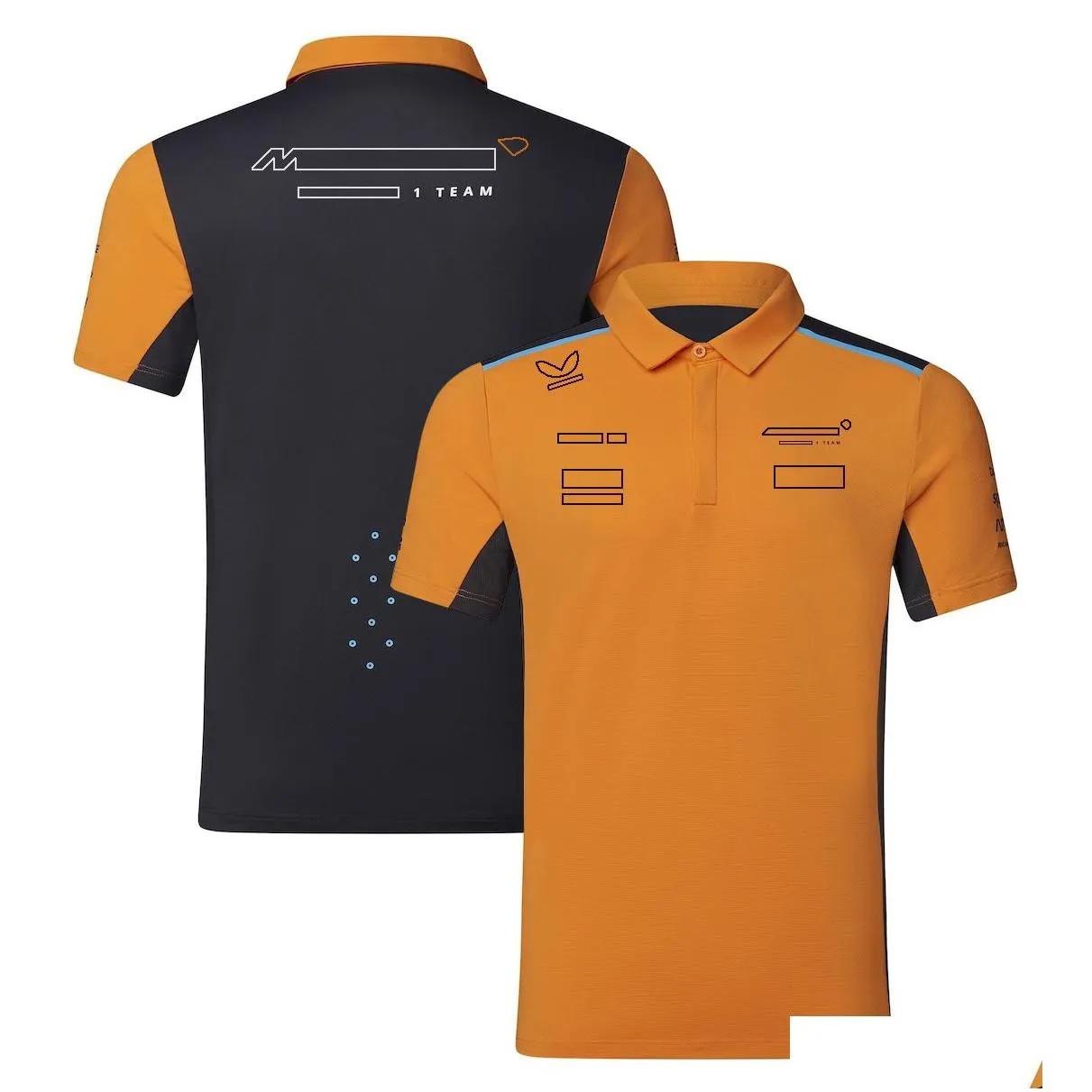 f1 formula one short sleeve t-shirt 2023 product team racing suit crew neck tee fan style youth polo shirt can be customized plus