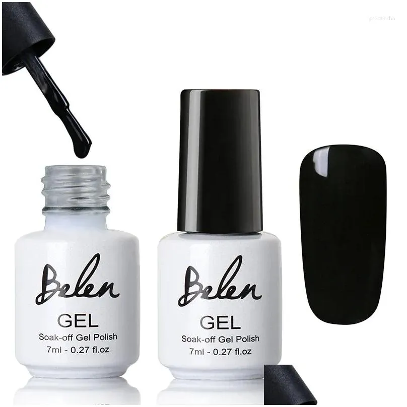 nail gel belen 7ml polish varnish uv led top color series base coat lamp art design lacquer