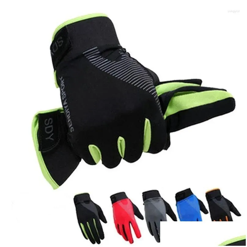 cycling gloves men`s bike motorcycle all touch screen gym training outdoor fishing