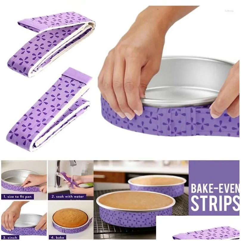 baking tools 1pcs cake mold tray protection strap strip anti-deformation pasteleria accesorios kitchen gadgets
