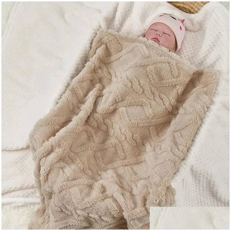 blankets pure color simple velvet baby blanket swaddle summer light and soft children`s air-conditioning