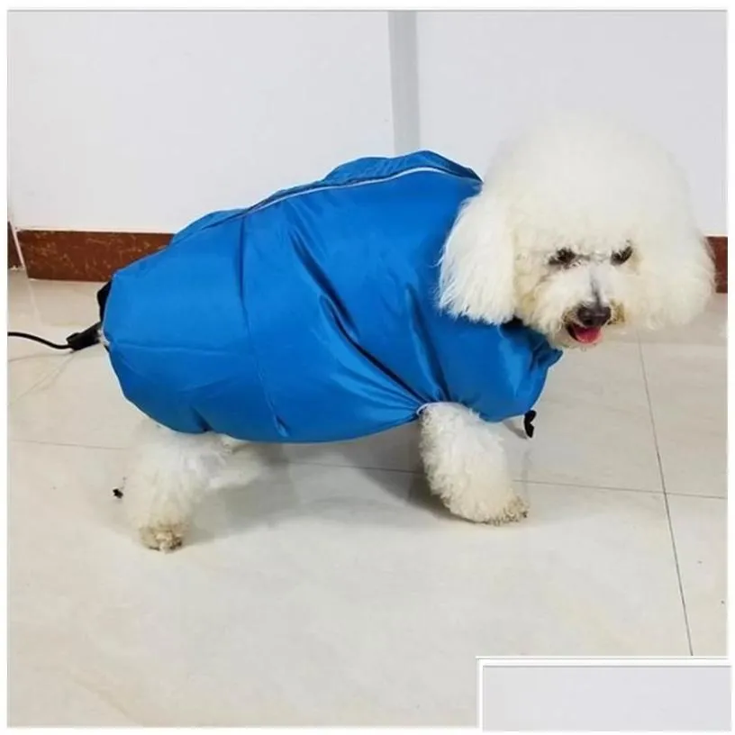 dog apparel dog apparel s/m/l portable pet drying bag folding dogs hair dryer blow grooming dry cat supplies drop delivery home garden