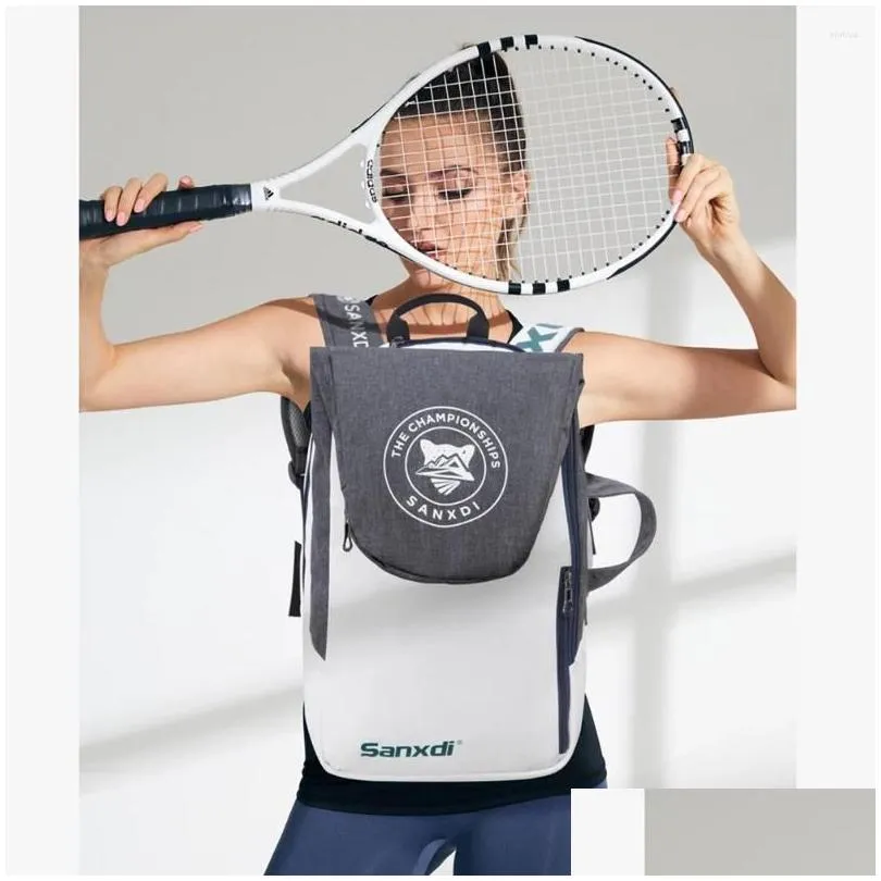 outdoor bags racquet sport tennis backpack padel squash badminton rackets bag large capacity raquete waterproof