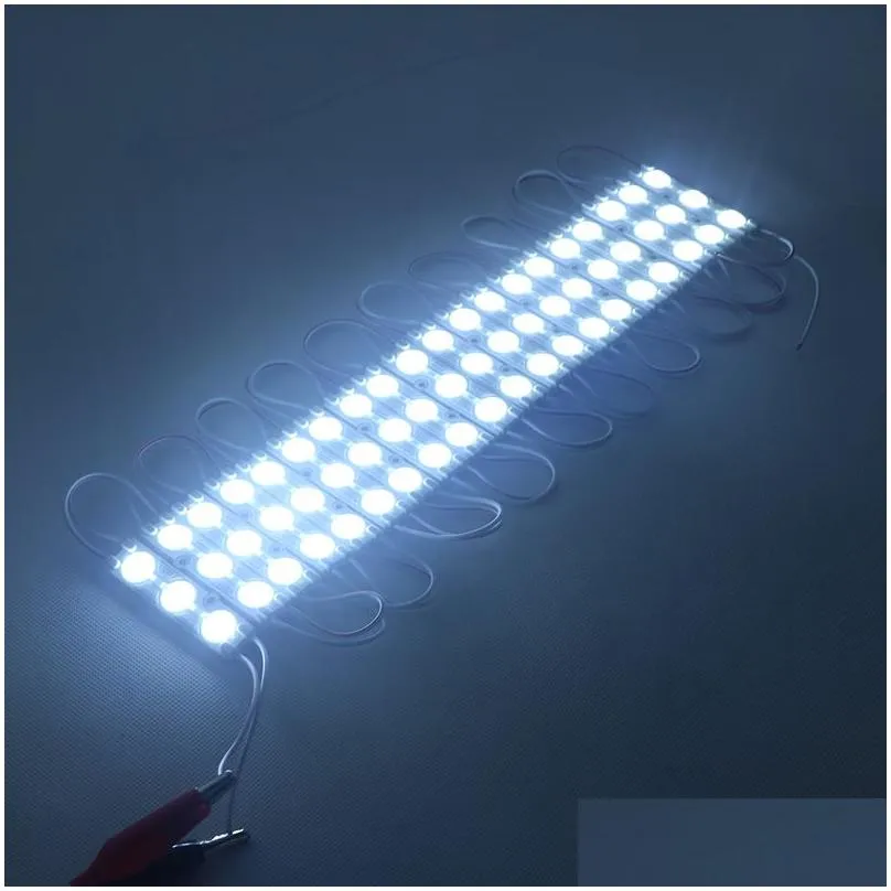 color shell waterproof 5730 smd high quality injection led module lens 160 degree dc12v advertising light led sign